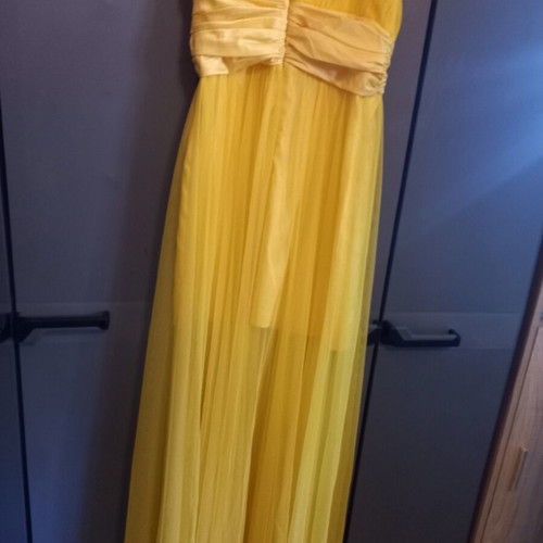 Evening dress Acne Studios yellow, like new, size L