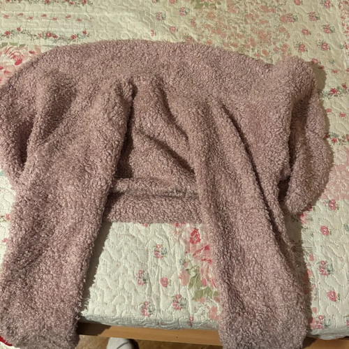 Pink soft cardigan like new, size S