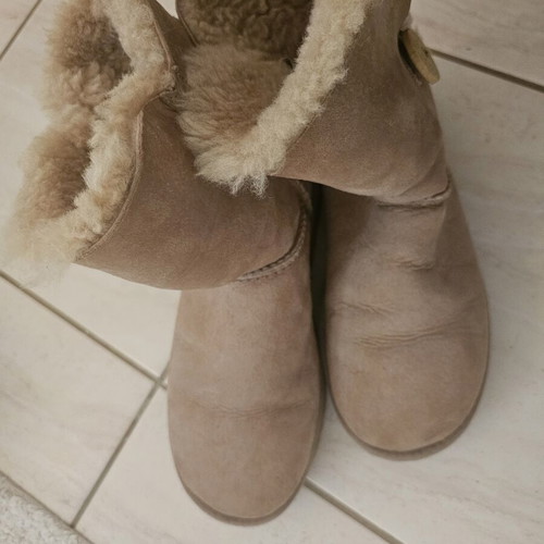 Ugg Australia W Bailey Button boots used, beige size 40
