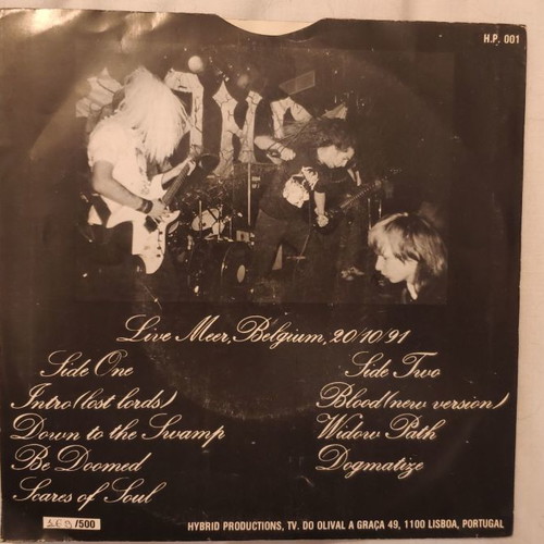 Blood 7'' single used, black vinyl 1993, limited edition