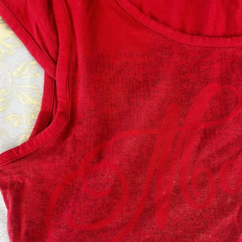 Morgan T-shirt like new, red, size S