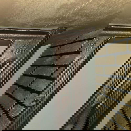 Κονσόλα γραφείο vintage με πόδια ραπτομηχανής Singer καινούργιο