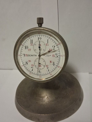 Zenith Grand Desk Chronograph La Poste c.1910 museum-grade