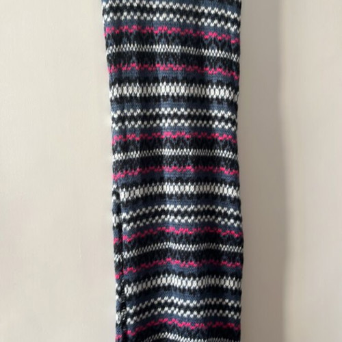 Pink Woman scarf like new, multicolor