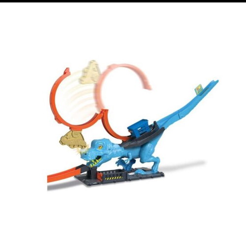 Hot Wheels T-Rex track like new
