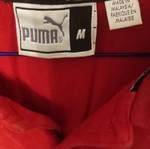 Puma men's shirt like new, size M, black and red