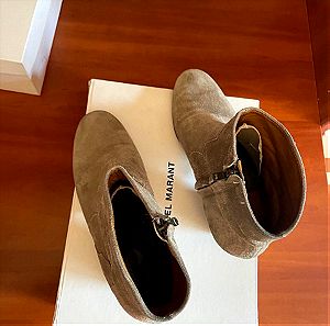 Isabel Marant Étoile The Dicker suede ankle boots original size 39 Designer color: Taupe