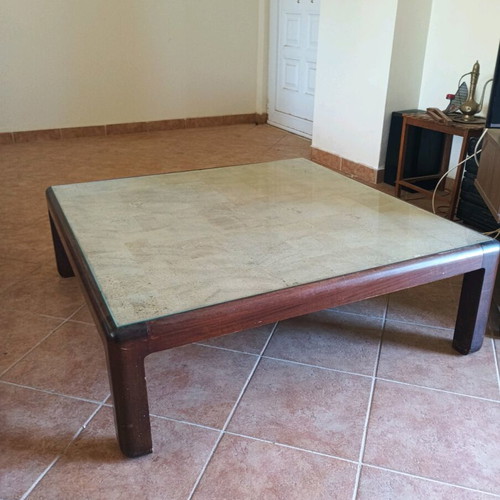 Coffee table used 1.10x1.10m height 0.36m