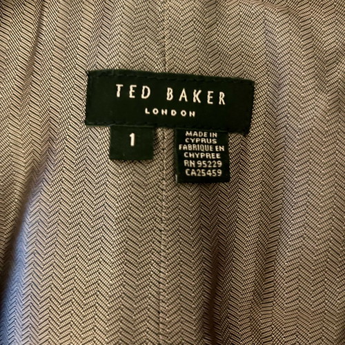Ted Baker wool vest multicolor used, small size