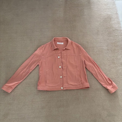 Pink denim jacket Samsoe & Samsoe new, organic cotton