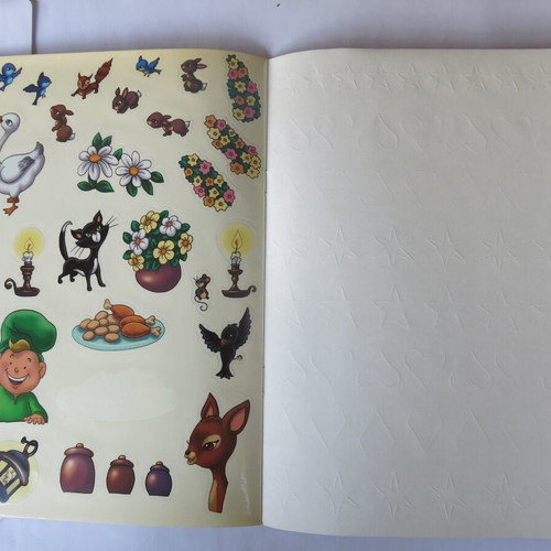 Book Album The Princess Snow White used with stickers