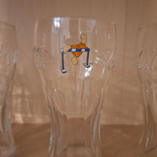 Coca-Cola collectible glasses Olympic Games Athens 2004 like new