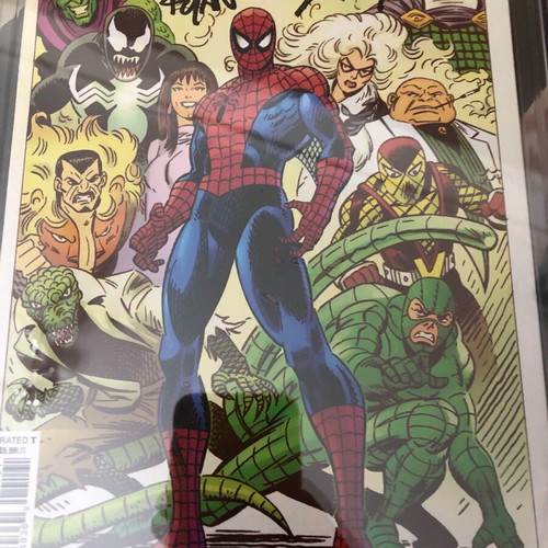 Amazing Spider-Man 1 (802) signed CGC graded 9.6 John Romita 1:100 variant