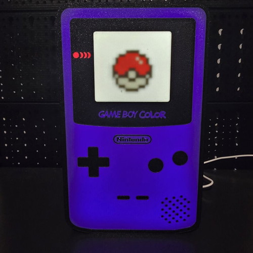 Gameboy light box 3D printed, like new