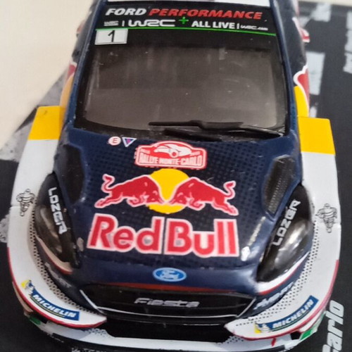 Ford Fiesta WRC collectible miniature car like new