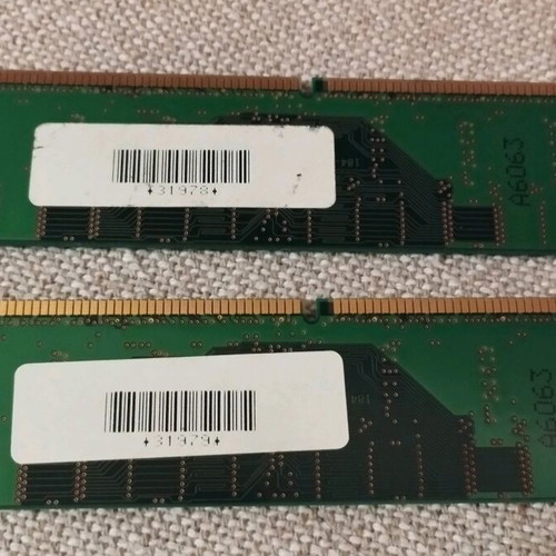 Kingston KVR400 256MB RAM memories like new, 2 pieces