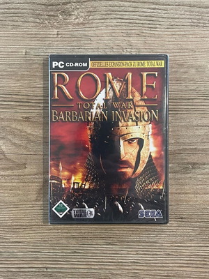 Rome: Total War Barbarian Invasion PC Game CD σφραγισμένο expansion
