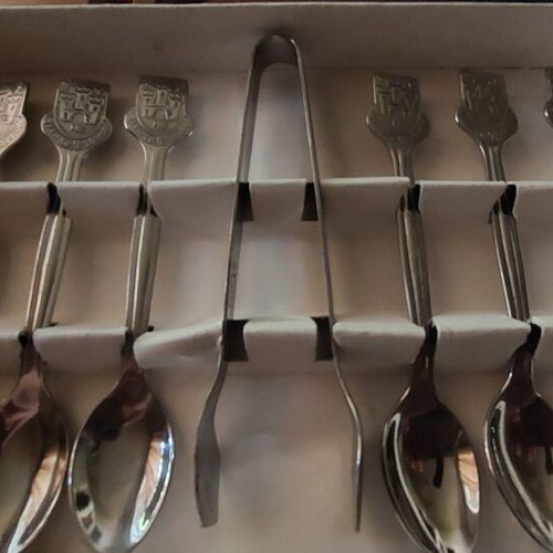 Spoons unused, set of 6 pieces