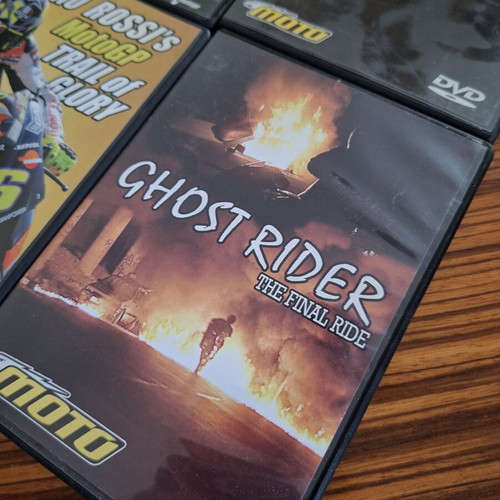 Moto DVD set, 6 discs