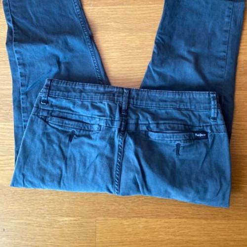 Pepe Jeans dark blue chinos, size 170 cm, age 15 years