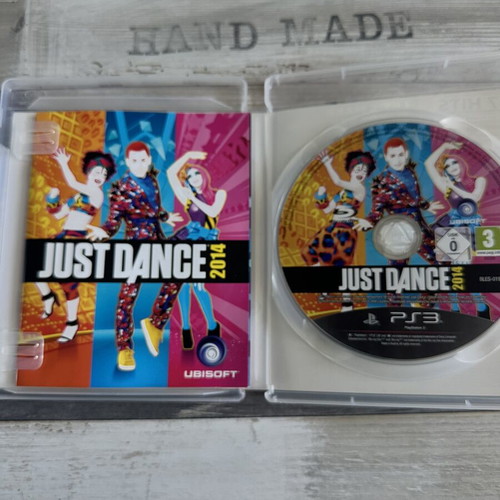 Just Dance 2014 and 2018 PS3 games like new with manuals