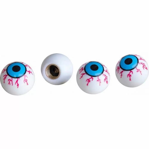 Car tire valve caps set of 4 Eyeballs new