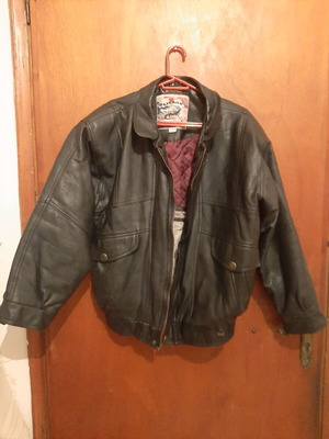 Ανδρικό δερμάτινο μπουφάν Lisard γνήσιο, σαν καινούργιο, μέγεθος 50, μαύρο