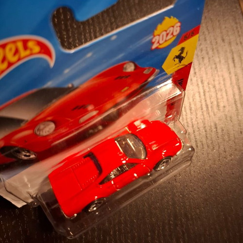 Ferrari Dino 206 GT Hot Wheels 2026 new in box