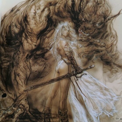 Dreams Luis Royo soft cover new book