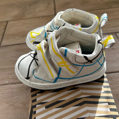 Camper Twins Multicolor Kids Sneakers Like New Size 22