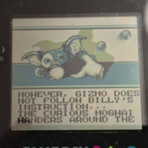 Gremlins 2 Game Boy game used