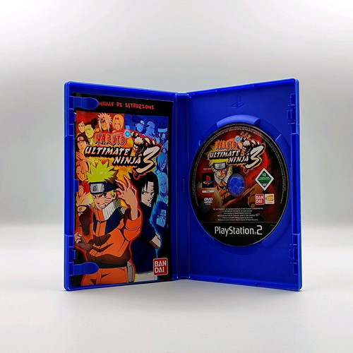 Naruto Ultimate Ninja 3 PlayStation 2 used with manual