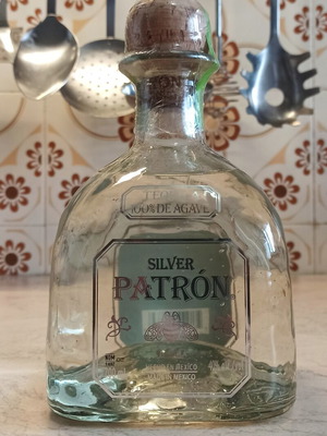 Tequila Patron Silver 700ml sealed, new