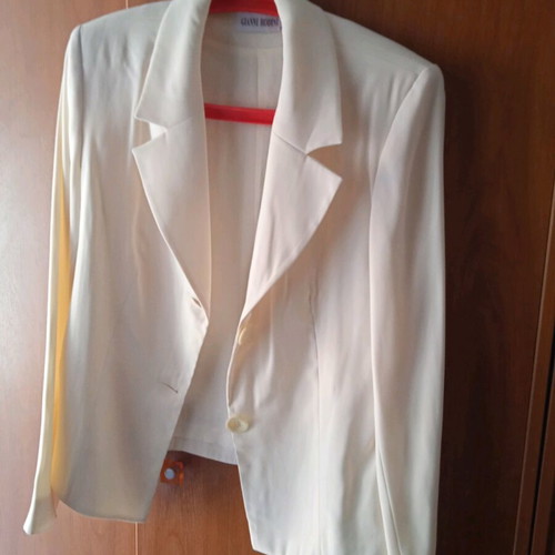 Gianni Rodini women's crepe jacket like new, beige, no 2, large