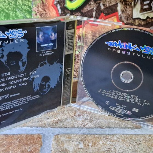 Bomfunk MCS-Freestyler CD maxi single like new
