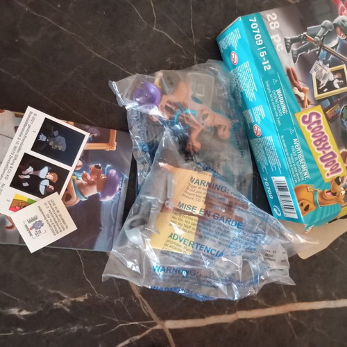 Playmobil Scooby-Doo Adventure with Black Night new