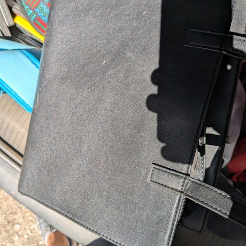 Women's handbag used, black, handles need replacement