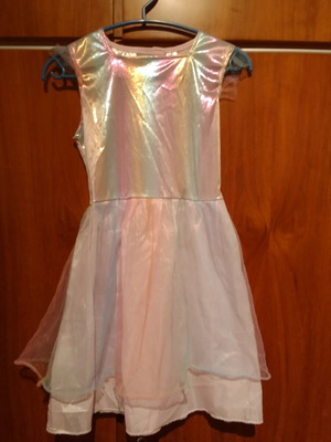 Unicorn carnival dress for girl like new 134-140cm