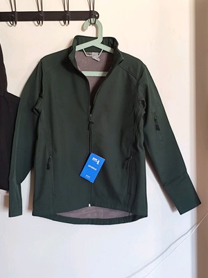 Softshell jacket Gildan new, green, size S