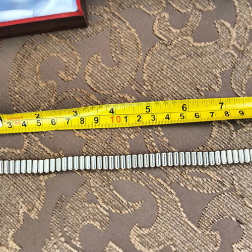 Magnetic bracelet new, silver, 20 centimeters