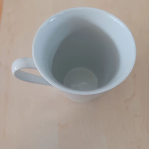 Ceramic mug white like new