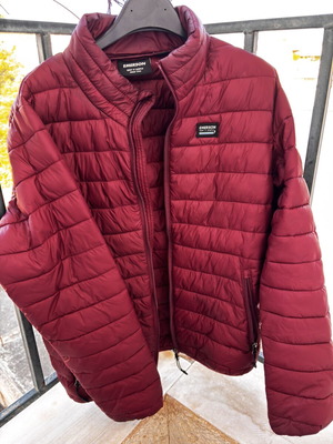 Emerson women's teen puffy jacket like new, burgundy, size M/L
