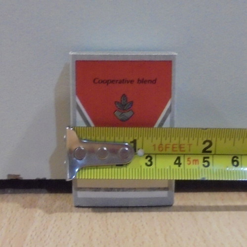Cooper cigarettes old matchbox unused