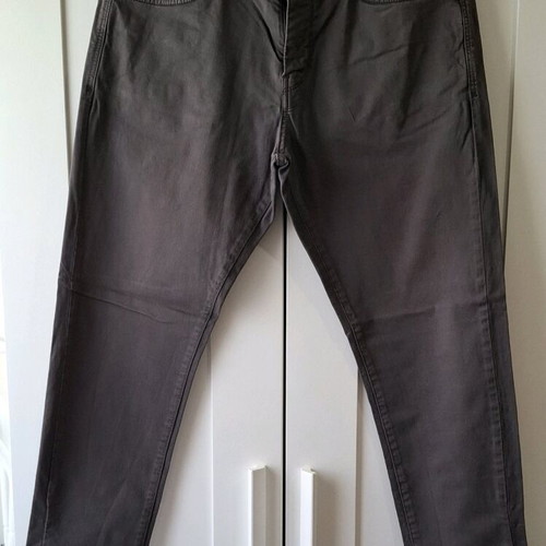 Zara men's fabric pants like new, graphite color, size L