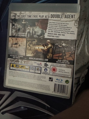 Splinter Cell Double Agent PlayStation 3 like new