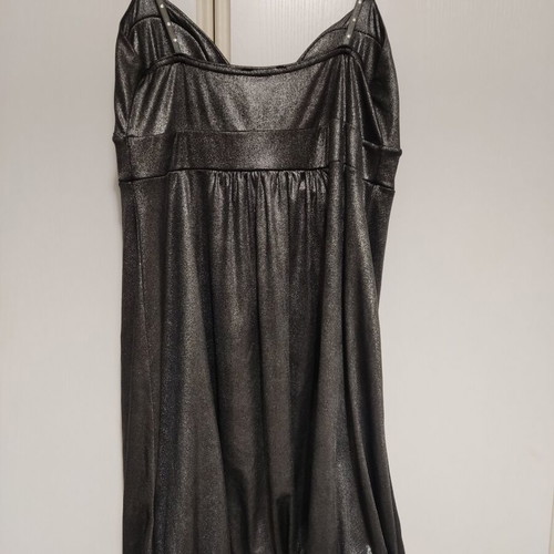 Lipsy London Metallic Evening Dress like new, balloon hem