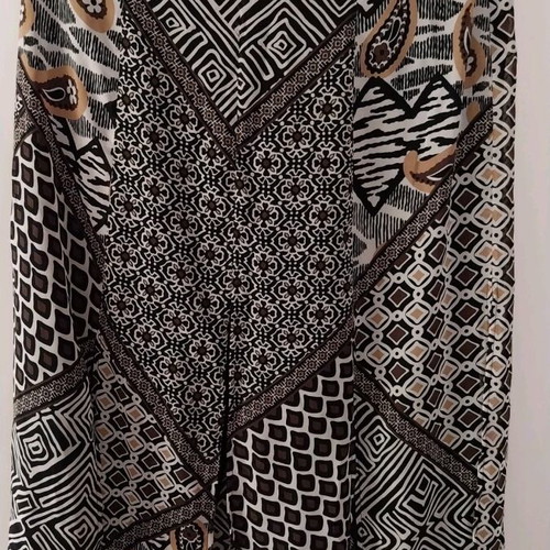 Pants with nice pattern like new, sizes S and M