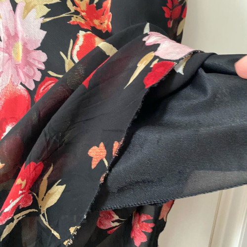 Colorful skirt used with double lining, size L
