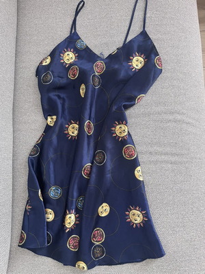 Dress size S used, blue