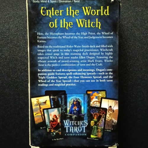 Witches Tarot deck by Ellen Dugan used